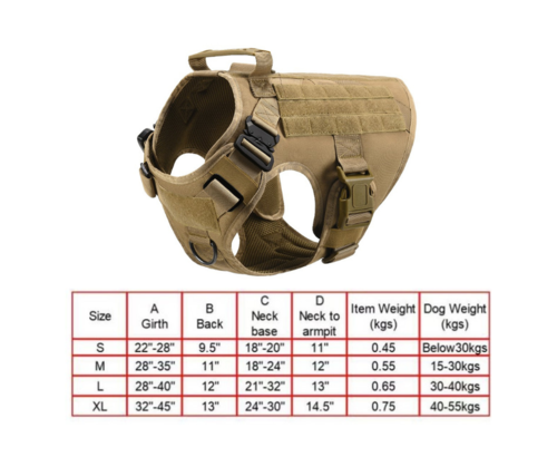 Militär Hundegeschirr🐕